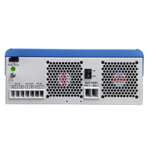 Гібридний інвертор Anenji ANJ-6200-48V-WIFI, 120A MPPT з чистою синусоїдою в наявності