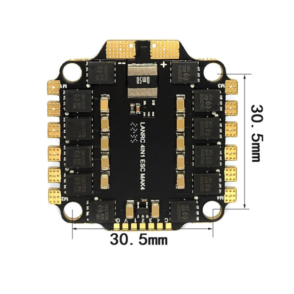 Політний стек YSIDO F4 V3S PLUS Flight Controller FC с BLS 45A 30x30 4-in-1 в наявності.
