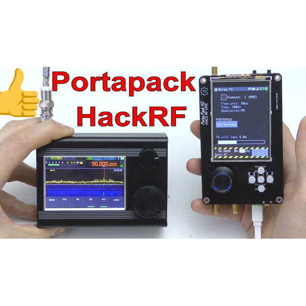 SDR радіостанція РЕБ HackRF One Portapack H2 6 антен, 1МГц 6ГГц в наявності.