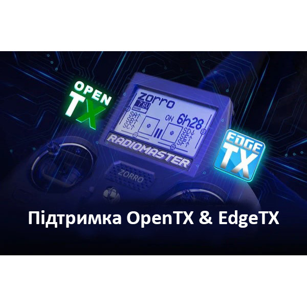 Пульт управління для дрона RadioMaster Zorro 4in1 ELRS в наявності